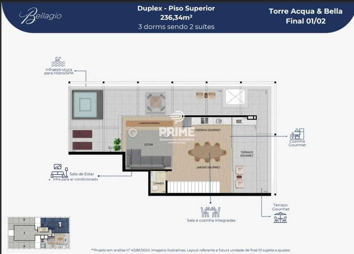 Apartamento, 1 quarto, 47 m² - Foto 14